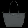 Graphite Le Pliage Green L Tote bag